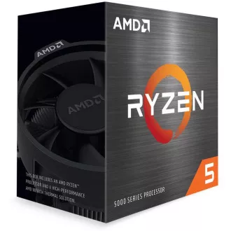 AMD-CPU Ryzen 5 5600X AM4 Box (6 Kerne, 12x Thread, 3,7 GHz / 4,6 GHz, 32 MB Cache, 65 W), mit Wraith Stealth-Kühler