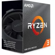 AMD-CPU Ryzen 3 4100 AM4 Box (4 Kerne, 8x Thread, 3,8GHz / 4,0GHz, 4MB Cache, 65W) mit Wraith Stealth Kühler