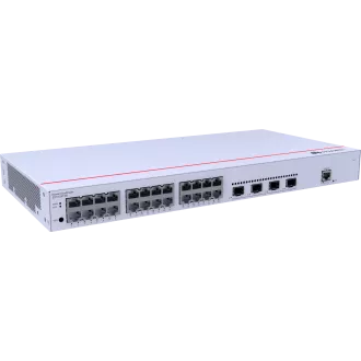 Huawei S310-24T4S Switch (24*10/100/1000BASE-T-Ports, 4*GE SFP-Ports, AC-Stromversorgung)