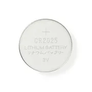 Nedis BALCR20255BL - Lithium Knopfbatterie CR2025 | 3 V | 5 Stück | Blistr