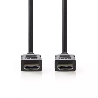 Nedis CVGB34000BK10 - High Speed HDMI™ Kabel mit Ethernet | HDMI-Anschluss - HDMI-Anschluss | 1 m | Schwarz Nedis CVGB34000BK10 - High Speed HDMI™ Kabel mit Ethernet | HDMI-Anschluss - HDMI-Anschluss | 1 m | Schwarz