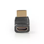 Nedis CVGB34902BK - HDMI™ Adapter abgewinkelt 270° | HDMI Stecker - HDMI Buchse | Schwarz