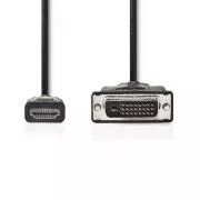 Nedis CCGB34800BK30 - HDMI - DVI Kabel | HDMI Stecker - DVI-D 24 1-Pin Stecker | 3 m | Schwarz