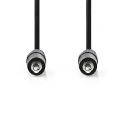 Nedis CAGB22000BK10 - Stereo-Audiokabel | 3,5mm Stecker - 3,5mm Stecker | 1 m | Schwarz