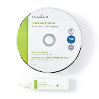 Nedis CLDK110TP - Disc-Optik-Reiniger | Blu-ray | DVD | 20 ml