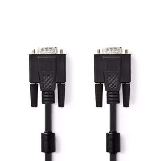 Nedis CCGB59000BK20 - VGA Kabel | VGA Stecker - VGA Stecker | 2 m | Schwarz Nedis CCGB59000BK20 - VGA Kabel | VGA Stecker - VGA Stecker | 2 m | Schwarz