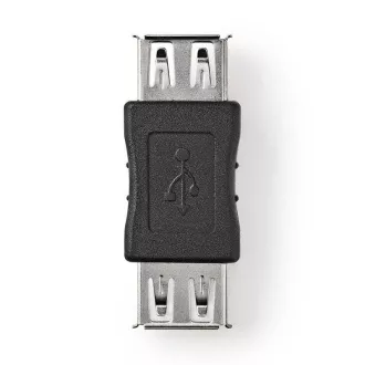 Nedis CCGB60900BK - USB 2.0 Adapter | A-Buchse - A-Buchse | Schwarz Nedis CCGB60900BK - USB 2.0 Adapter | A-Buchse - A-Buchse | Schwarz