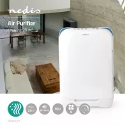 Nedis AIPU200CWT - Luftreiniger | 25 m2 | 35-54 dB | Luftqualitätsindikator