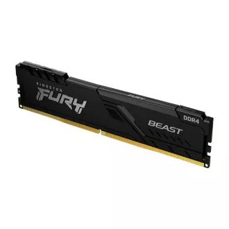 KINGSTON 16GB 2666MT/s DDR4 CL16 DIMM FURY Beast Schwarz