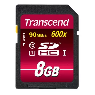 Transcend 8GB SDHC (Klasse 10) UHS-I 600x (Ultimate) MLC Speicherkarte Transcend 8GB SDHC (Klasse 10) UHS-I 600x (Ultimate) MLC Speicherkarte