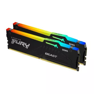 KINGSTON 64GB 5600MHz DDR5 CL40 DIMM (2er-Kit) FURY Beast RGB