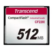 Transcend 512MB INDUSTRIAL TEMP CF220I CF CARD (SLC) Festplatte und UDMA5