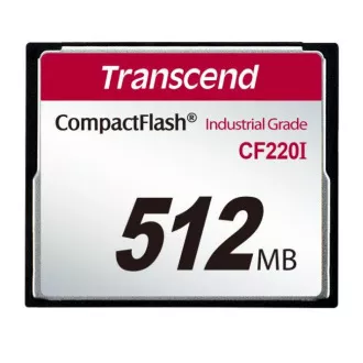 Transcend 512MB INDUSTRIAL TEMP CF220I CF CARD (SLC) Festplatte und UDMA5