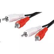 GEMBIRD CABLEXPERT Kabel 2xZoll/2Zoll, 1,8m Audio