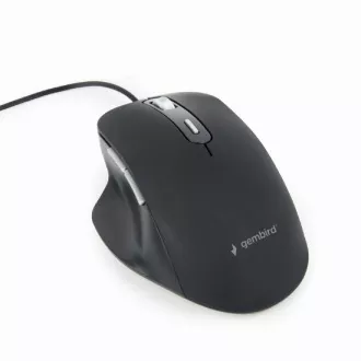 Gembird Maus MUS-6B-02, USB, schwarz