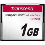 Transcend 1GB INDUSTRIAL TEMP CF220I CF CARD (SLC) Festplatte und UDMA5