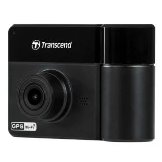 Transcend DrivePro 550B Dual-Dashcam, Full HD 1080/1080, Blickwinkel 150°/130°, 64 GB microSDXC, GPS/G-Sensor/WLAN, schwarz