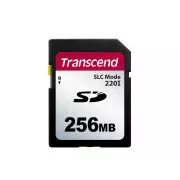 Transcend 256MB SD220I MLC Industrie-Speicherkarte (SLC-Modus), 22MB/s R,20MB/s W, schwarz