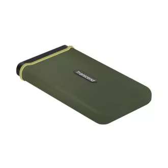 Transcend ESD380C 500GB USB 3.2 Gen 2x2 (USB-C) Externe Anti-Shock SSD (3D TLC), 2000MB/R, 2000MB/W, Army Green Transcend ESD380C 500GB USB 3.2 Gen 2x2 (USB-C) Externe Anti-Shock SSD (3D TLC), 2000MB/R, 2000MB/W, Army Green