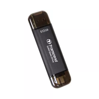 Transcend ESD310C 512GB, Externe SSD, USB 10Gbps, Typ C/A Transcend ESD310C 512GB, Externe SSD, USB 10Gbps, Typ C/A