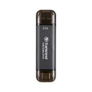 Transcend TS2TESD310C 2TB USB Typ-A/USB Typ-C 3D NAND flash R 1050 MB/s, W 950 MB/s