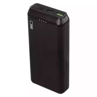 Emos Powerbank AlphaQ2 20, 20000 mAh, 22,5 W, schwarz Emos Powerbank AlphaQ2 20, 20000 mAh, 22,5 W, schwarz