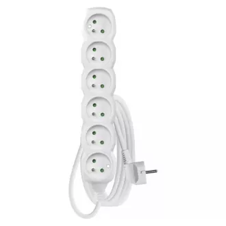 Emos Verlängerungskabel P0613R - 6 Steckdosen, 3m, 16A