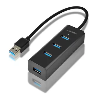AXAGON HUE-S2B, 4x USB3.0 CHARGING Hub, micro USB Stromanschluss AXAGON HUE-S2B, 4x USB3.0 CHARGING Hub, micro USB Stromanschluss