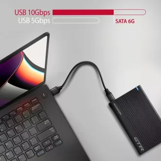 AXAGON EE25-GTR, USB-C 10Gbps - SATA 6G 2.5 AXAGON EE25-GTR, USB-C 10Gbps - SATA 6G 2.5