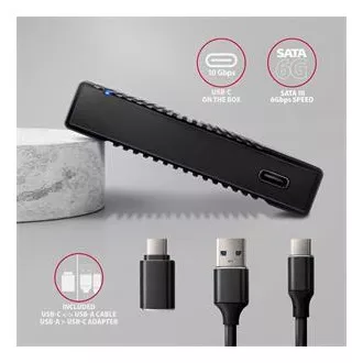 AXAGON EE25-GTR, USB-C 10Gbps - SATA 6G 2.5 AXAGON EE25-GTR, USB-C 10Gbps - SATA 6G 2.5
