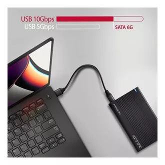 AXAGON EE25-GTR, USB-C 10Gbps - SATA 6G 2.5 AXAGON EE25-GTR, USB-C 10Gbps - SATA 6G 2.5