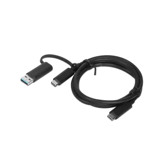 Lenovo USB-C / USB-A USB-C Hybrid 1m Kabel