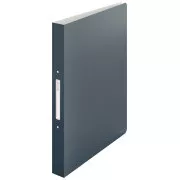 LEITZ Ringbinder Cosy PP 2RR, Doppelring, samtgrau