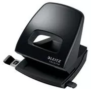 LEITZ Ökologischer Locher NeXXt RECYCLE, 30 Blatt, schwarz