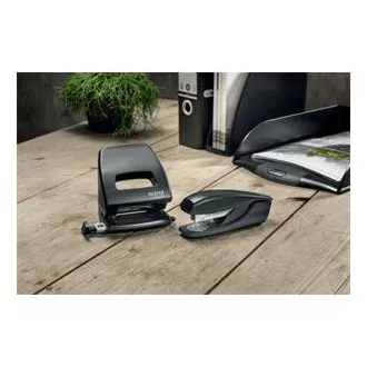 LEITZ Ökologischer Locher NeXXt RECYCLE, 30 Blatt, schwarz LEITZ Ökologischer Locher NeXXt RECYCLE, 30 Blatt, schwarz