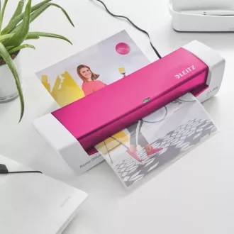 LEITZ iLAM Home Office A4 Warmlaminiergerät, WOW pink