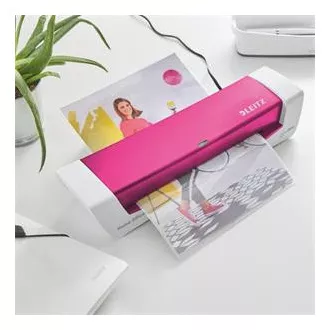 LEITZ iLAM Home Office A4 Warmlaminiergerät, WOW pink