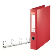 Esselte Kunststoff-Ringbuch VIVIDA, 4DR/40mm, Rücken 60 mm, rot