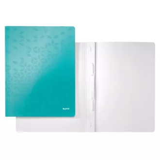 LEITZ Binder mit Binder WOW, A4, eisblau LEITZ Binder mit Binder WOW, A4, eisblau