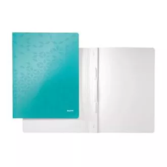 LEITZ Binder mit Binder WOW, A4, eisblau LEITZ Binder mit Binder WOW, A4, eisblau