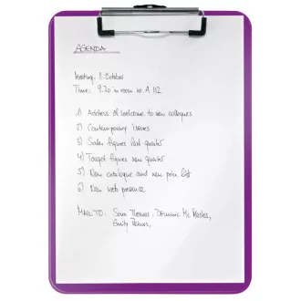 LEITZ Schreibblock WOW, A4, lila LEITZ Schreibblock WOW, A4, lila