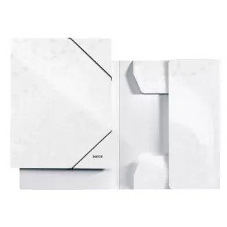 LEITZ Dreifach-WOW-Mappen, A4, perlweiß LEITZ Dreifach-WOW-Mappen, A4, perlweiß