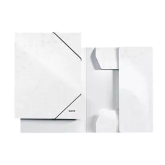 LEITZ Dreifach-WOW-Mappen, A4, perlweiß LEITZ Dreifach-WOW-Mappen, A4, perlweiß