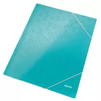 LEITZ Dreifach-WOW-Mappen, A4, eisblau LEITZ Dreifach-WOW-Mappen, A4, eisblau