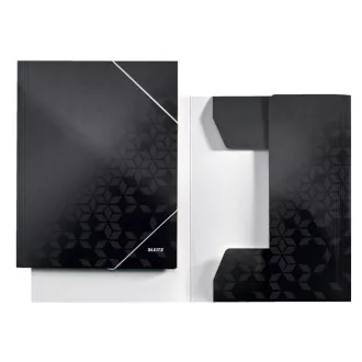 LEITZ Dreifach-WOW-Mappen, A4, schwarz LEITZ Dreifach-WOW-Mappen, A4, schwarz