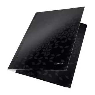 LEITZ Dreifach-WOW-Mappen, A4, schwarz LEITZ Dreifach-WOW-Mappen, A4, schwarz