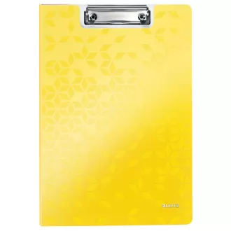 LEITZ Schreibblock mit Umschlag WOW, A4, gelb LEITZ Schreibblock mit Umschlag WOW, A4, gelb