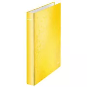 LEITZ Ringbuch WOW, A4 , 4DR/25mm, gelb