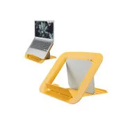 LEITZ Verstellbarer Laptop-Ständer ERGO Cosy, warmes Gelb