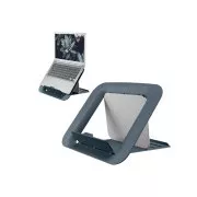 LEITZ Verstellbarer Laptop-Ständer ERGO Cosy, Samtgrau